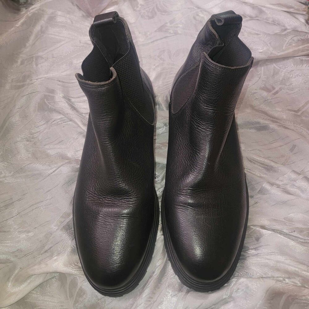 STEVE MADDEN RHINE BROWN LEATHER MEN'S BOOT SZ 10